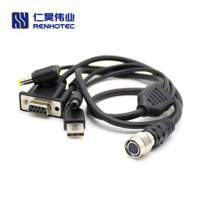 China Power Conector Hirose Tres Cables R DF40 Cable for sale