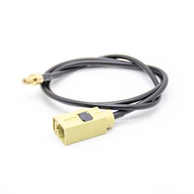 China Copper Alloy / Zinc Alloy / Aluminum / Stainless Steel Automotive A Since C Coding Fakra To SMA Cable Connector With Radio Phantom Supply for sale