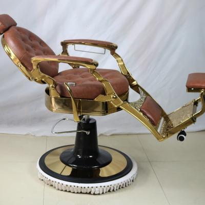 China Luxury Royal Chair Barber Shop Chair For Sale Antique Beauty Comfortable Salon Furniture for sale