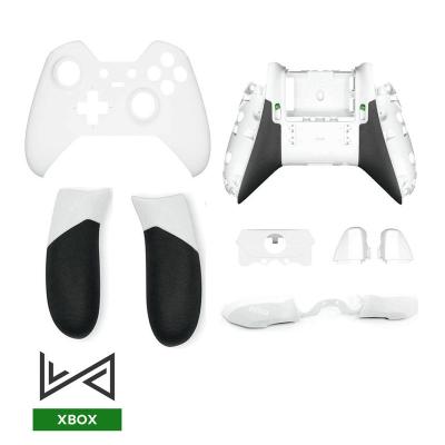 China ABS Plastic Housing Case For Xbox Elite Series 1 Controller Front Shell Back Bottom Cover Rubber Grips Book RB Bumper for sale