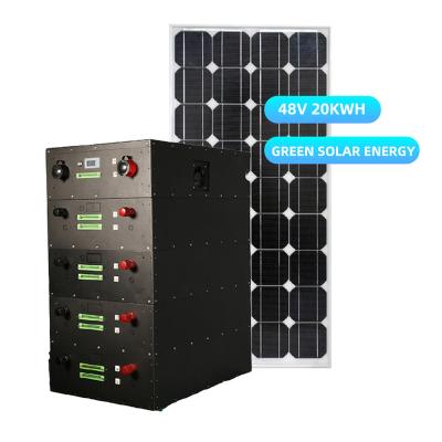 China Outdoor Electric Power Systems Good Quality 48V 20Kwh Super Capacitor Module Supply Solar Energy Storage Battery System for sale