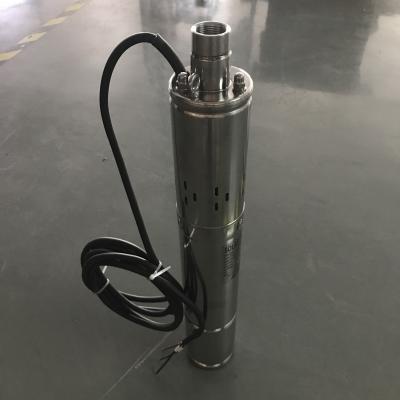 China Family homes 3inch 36V 100m rotor main solar helical pump stainless steel solar screw pump with mppt controller for sale