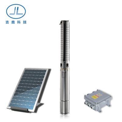 China Family homes 4SSC5/60-D36/500 0.75hp 4inch bldc submersible stainless steel water pump solar irrigation pump for sale