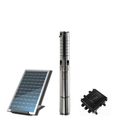 China Developing world water solutions 3SSC4.8/95-D72/750 1hp DC submersible solar irrigation water pump for sale