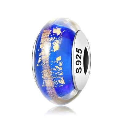 China 925 CLASSIC silver Murano beads for making Pandora Bracelets 925 DIY for sale