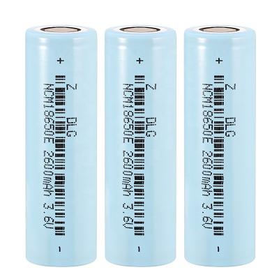 China Machine- the cheap lithium battery 3.6v 2600mah Li Ion Rechargeable dlg battery cell for sale