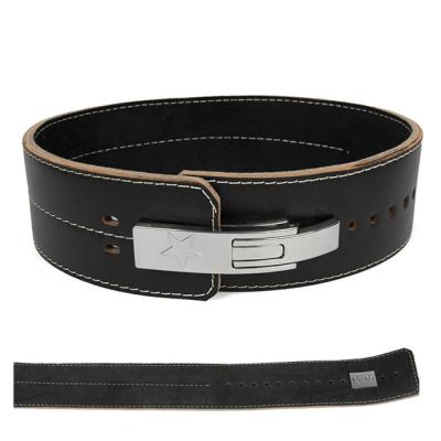 China Sports Safety Amazon Weightlifting Belt Exercise Hot Selling Leather Belt For Body Protection for sale