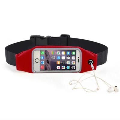 China Water Proof Running Belt for Women Men, Adjustable Sports Money Belt Fanny Pack Running Waist Pouch Waterproof Phone Holder for sale