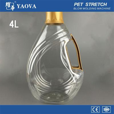 China Manual 2.5L 5L Bottle Pet Bottle Blowing Machine for sale