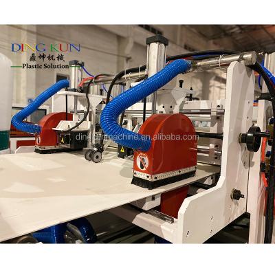 China foam board wpc foam board machine/pvc foam board making machine/wpc pvc plastic crust edging foam board for sale