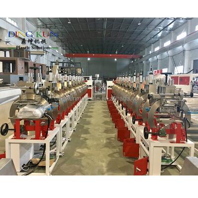 China Artificial Marble Stone Profile PVC Profile Sheet Product Making Machine / Plastic Machinery for sale