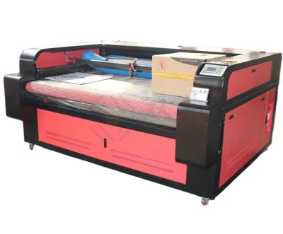 China Laser CUTTING Flexible Material Auto Feeding Shuangjing Laser Cutting SJ-A1813 Shandong for sale