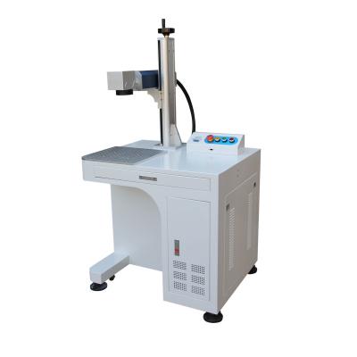 China Laser marking 20W 30w 50w 70w 100w 120W desktop fiber laser marking machine for hardware metal crafts for sale