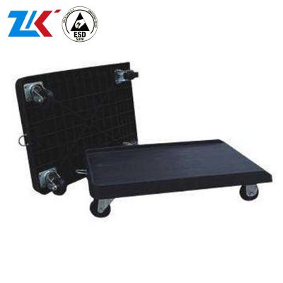 China Eco - Friendly Storage Warehouse Deck Cart , Pallet Cart , Turtle Cart for sale