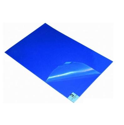 China High Cleanroom Adhesive Dust Proof LDPE Washable Sticky Mat for sale