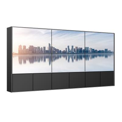 China 145 Inch TV Screen Display Size Indoor Ultra Large LCD Video Wall (85 Inch X 3 Wall Unit Row) For Commercial Screen Terminal for sale