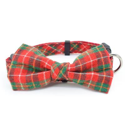 China Thoughtful Comfortable Adjustable Pet Cat Collar Bow Tie Collar for sale