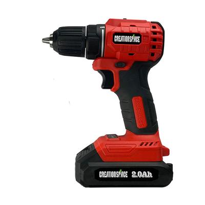 China 20v Electric Combo Drill Kit Cordless Full Power Tools Woodworking Hand Operated Drill CPD0302 for sale