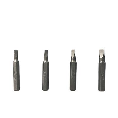 China Factory Precision Magnetic Ring Triangle H4*28mm S2 Maintenance Set Magnetic Screwdriver Bit for sale