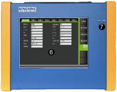 중국 KT210 TFT LCD 디스플레이 가지고 다닐 수 있는 자동 CT PT 분석기 판매용