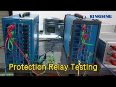 Microcomputer Protection Relay Testing 100A Output Dual Core CPU