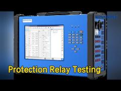 Smart Protection Relay Testing 9.7 Inch Window System Lightweight Portble