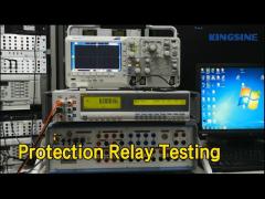 10 Channels Protection Relay Testing Three Phase Intelligent Microcomputer