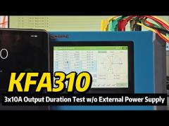 KFA310：3x10A Output Duration Test w/o External Power Supply