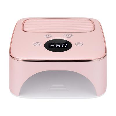 China Large Capacity 15600mah 15600mah Rechargeable Nail UV Led Nail Lamp Gel Light Professional Sunlight For Nail Polish for sale