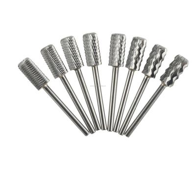 China High Quality Dustproof Russian Tungsten Carbide Nail Drill Bits Dustproof Nail Drill Bit For Gel Removal for sale