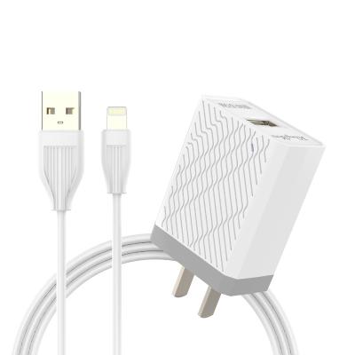 China Universal Mobile Fast Charger NC PIN Wall Charger 2.6A USB Phone Fast Charging Combo Adapter for sale