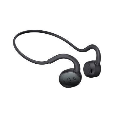 China Neckband Bone Conduction Sports Headset Bone Conduction Music Wireless Earphone With Microphone Neckband Foldable Hearing Protection for sale