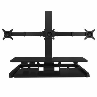 China Adjustable (Height) Stand Up Desk Riser Height Adjustable Home Office Desk Position Converter for sale