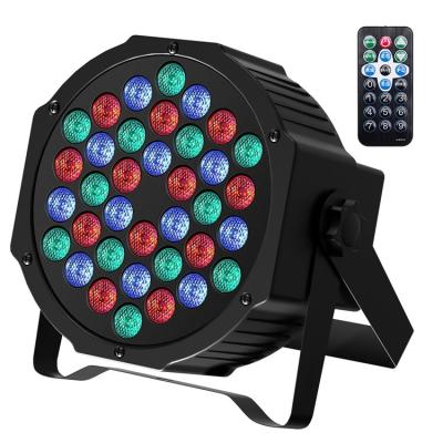 China Easy Installation U King 72W 36PCS Aluminum LED RGB DMX Control Sound Activated Stage Par Light for sale