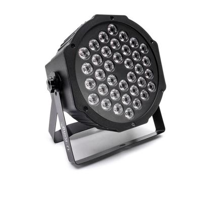 China Easy Installation U King 72W 36PCS Aluminum LED RGB DMX Control Sound Activated Par Cans Lights for sale