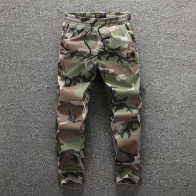 China Army Green Men Cotton Breathable Anti-pilling Cargo Pants Solid Casual Cargo Pants for sale