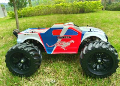 China Brushless 4WD Electric RC Car / Monster Wheel 4X4 RC Truck Metal Chassis for sale