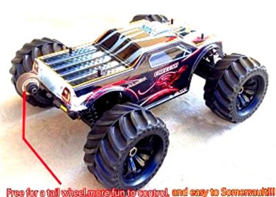 China Splash Water Electric Brushless RC Cars And Trucks / RC Stunt Trucks for sale