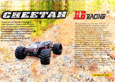 China 4WD Brushless Elektrische RC Krachtige de Auto Taaie Opschorting van Off Road Te koop