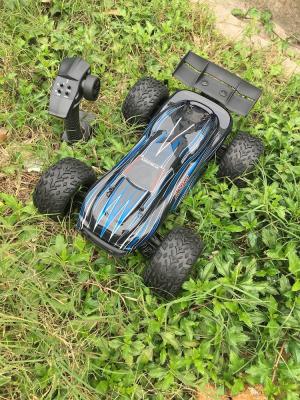 China 4WD 1/10th 19.9 Inch Brushless  Waterproof ESC 80A  Electric RC Car  Model Blue Color for sale