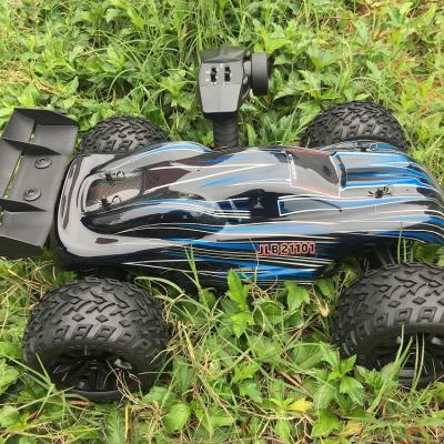 China 4WD 1/10th Brushless Waterproof  ESC 120A  Electric Hobby RC Car With Blue Color for sale