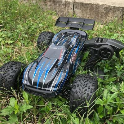 China 1/10th AWD Brushless Waterproof 120A ESC Electric Hobby RC Car With Blue Color for sale