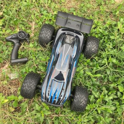 China 1/10ste Waterdichte 120A-Elektrische Brushless het Rennen RC van ESC Auto met Blauwe Kleur Te koop