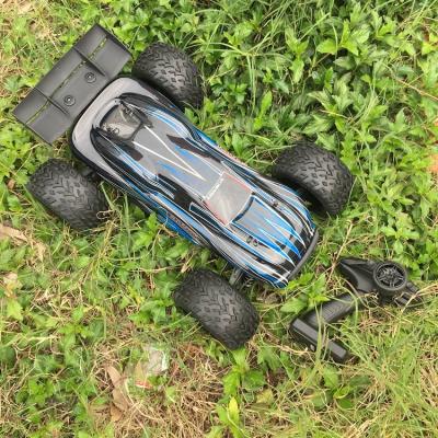 China 1/10ste Waterdichte 120A-Elektrische Brushless het Rennen RC van ESC Auto met Blauwe Kleur Te koop