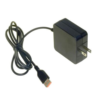 China Hot Sale 20V 3.25A Wall Plug Notebook Charger 65W Laptop Adapter For IBM Lenovo Yoga4 Yoga3 Usb for sale