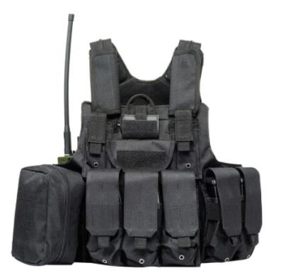 China HD Network Camera Gear Vest Tactical Molle System Jumple System Laser Cut JPC Lightweight Black Plate Carrier For Rucking for sale