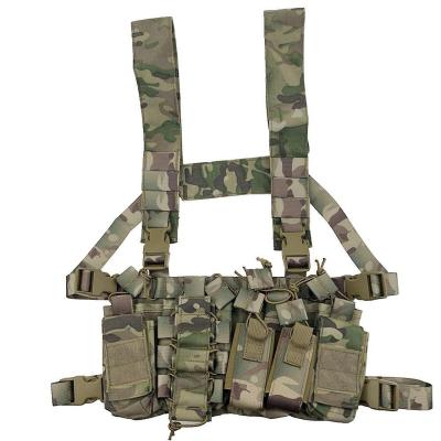 China Outdoor Tactical Vest Tactico Camouflage Molle Quick Release Tactical Vest for sale