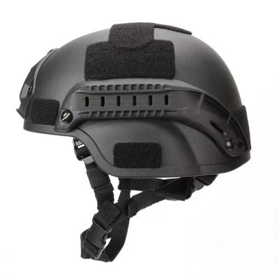 China Iiia Tactical Double Security Defense Safe Tactical Helmet With Railing System for sale