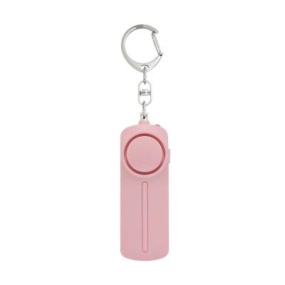 China New Security Backup LED Anti Theft Personal Alarm Personal Alarm Protection Key Chain For Women for sale