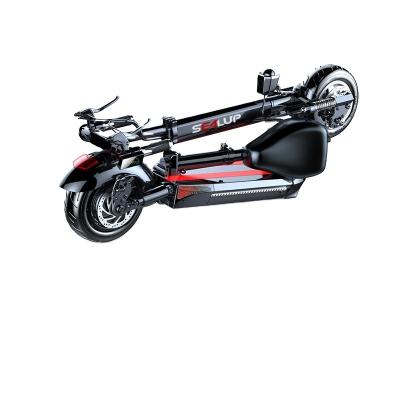 China Manufacturer Two Wheel Electric Scooter Bike 48V Adult Folding Electric Mini Scooter Battery Car 110-70-17/140-70-17 for sale